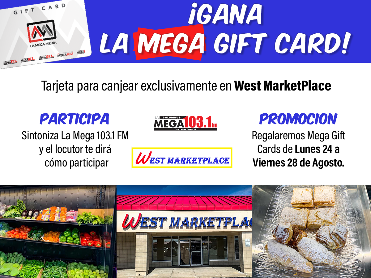 La Mega Gift Card: West Marketplace