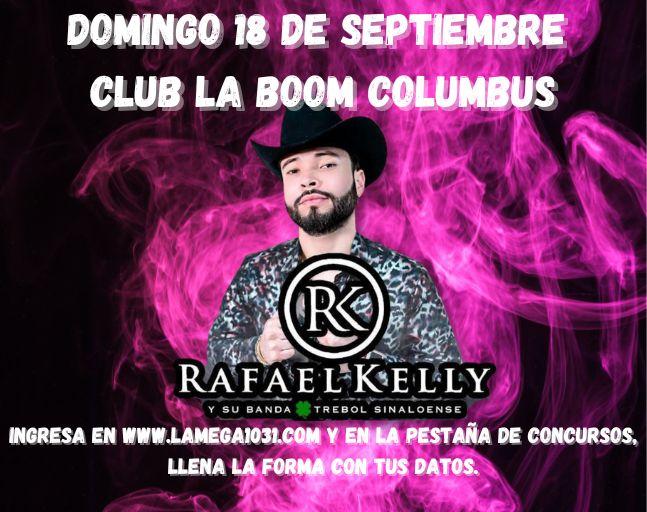 Rafael Kelley, Brian Muñoz y Grupo Ironia en Club la Boom en Columbus este domingo 18 de Septiembre.
