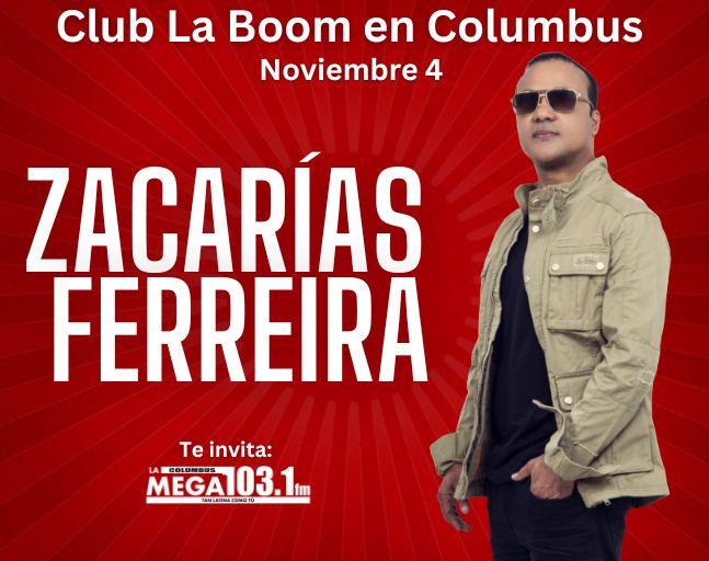 Zacarias Ferreira en La Boom Columbus este 4 de Noviembre 