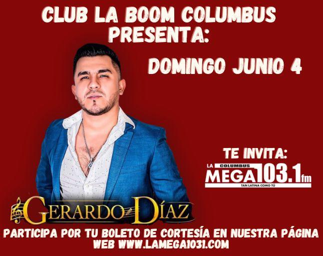 Club La Boom presenta a Gerardo Díaz y su Gerarquía 